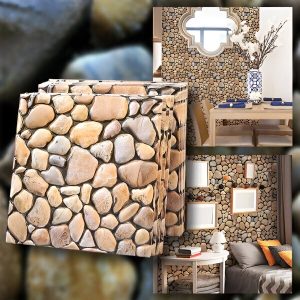 3D zidne pločice sa efektom kamena - odlepi i zalepi | STONEBLOCKS