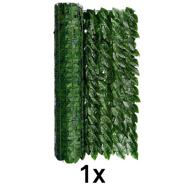 1x Panel za privatnost sa veštačkim lišćem | LEAFPANEL