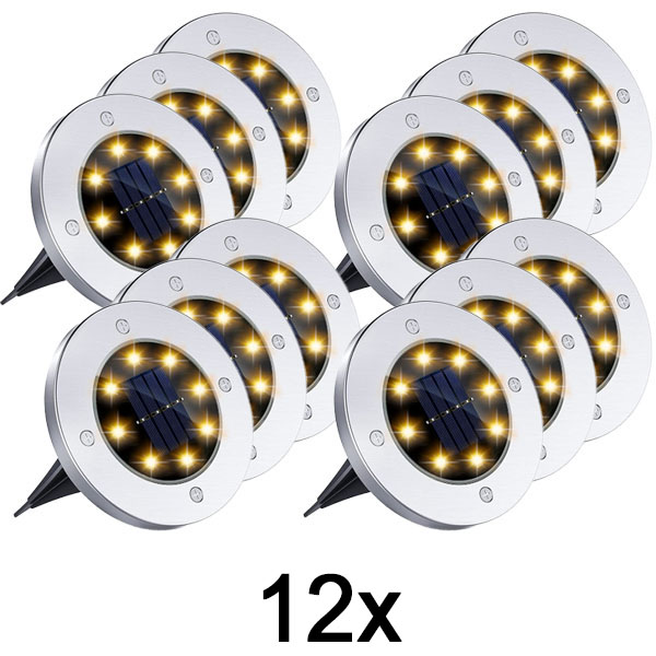 4x Solarne podne lampe za spoljašnju upotrebu (3 kom) | LUMIGARD